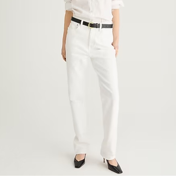 J. Crew Slim Demi Boot Cut Jeans In White Wash - Picture 1 of 13